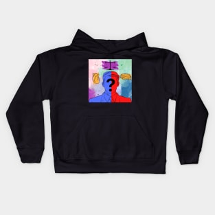 HEART VS BRAIN Kids Hoodie